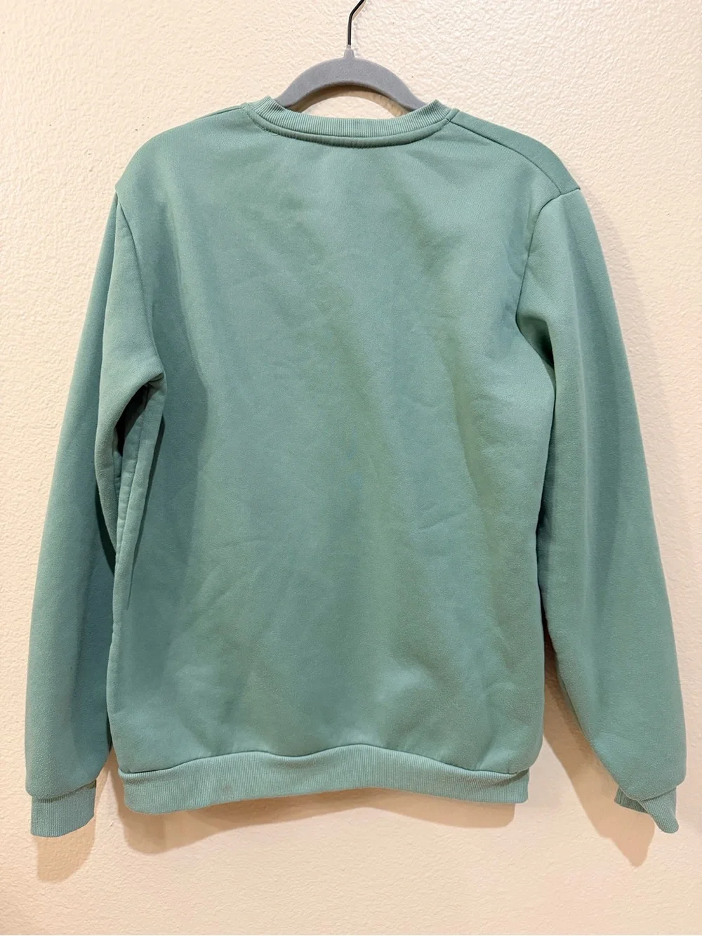 SHEIN Crewneck Sweatshirt Bundle Lot Size M Red & Make Heaven Crowded Green